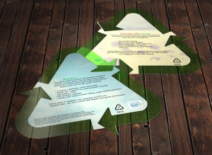 Gill's Printing GreenVue recycled ShipShapes™ postcard